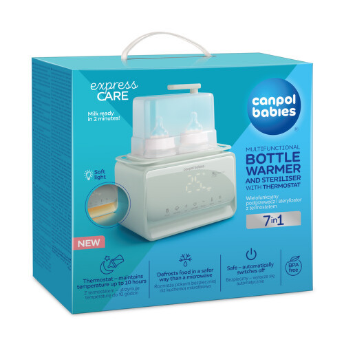 Canpol babies Ohřívač a sterilizátor lahví 7v1