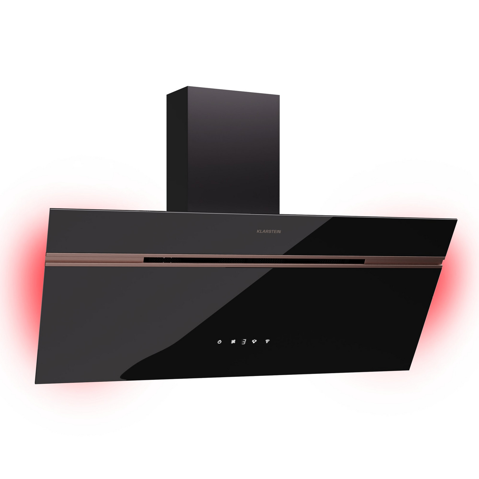 Klarstein Alina digestoř | 90 cm | 690 m3/h | Tichá | EEK A