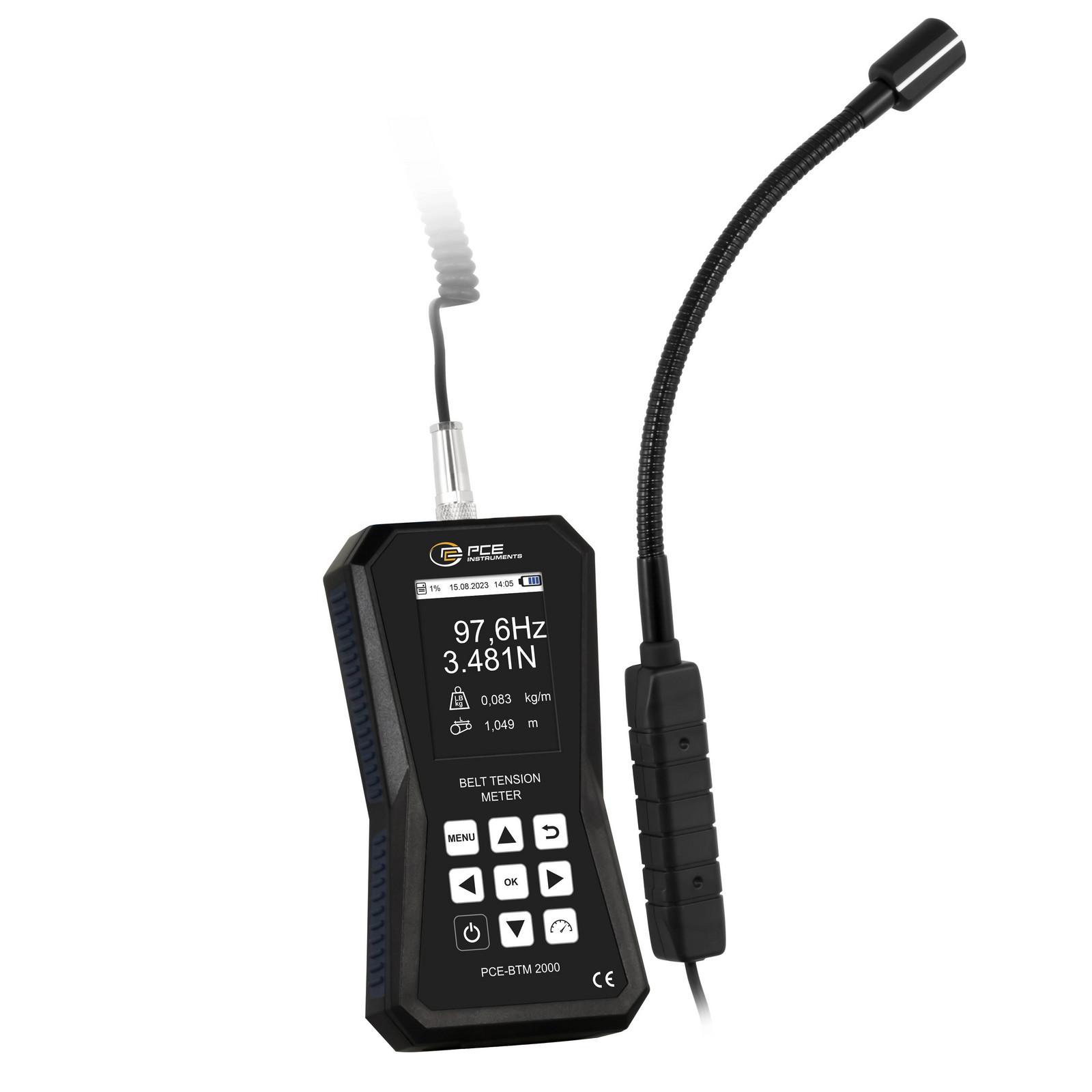 PCE Instruments měřič síly 10 - 900 N bez certifikátu