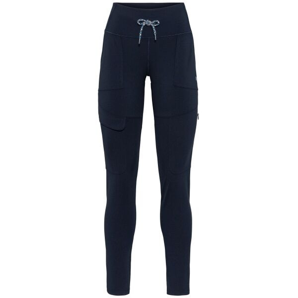 KARI TRAA ANELIE TIGHTS Dámské sportovní legíny, tmavě modrá, velikost