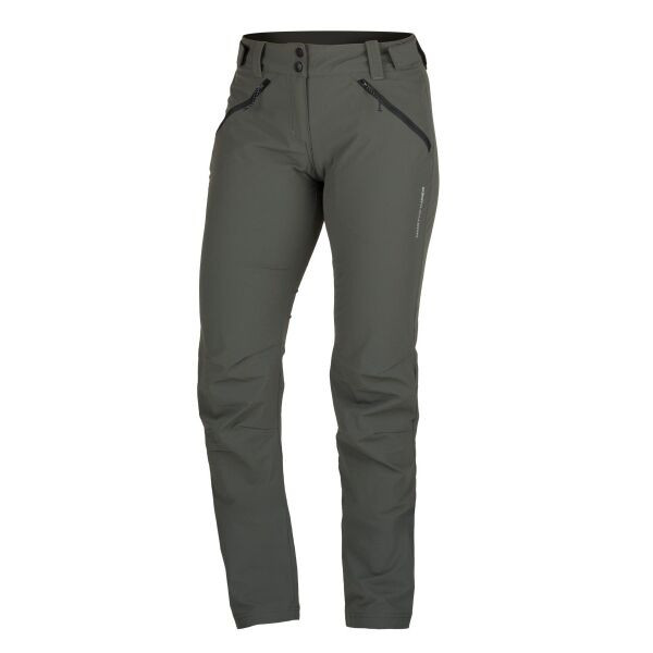 Northfinder TRINA Dámské outdoorové kalhoty, tmavě zelená, velikost