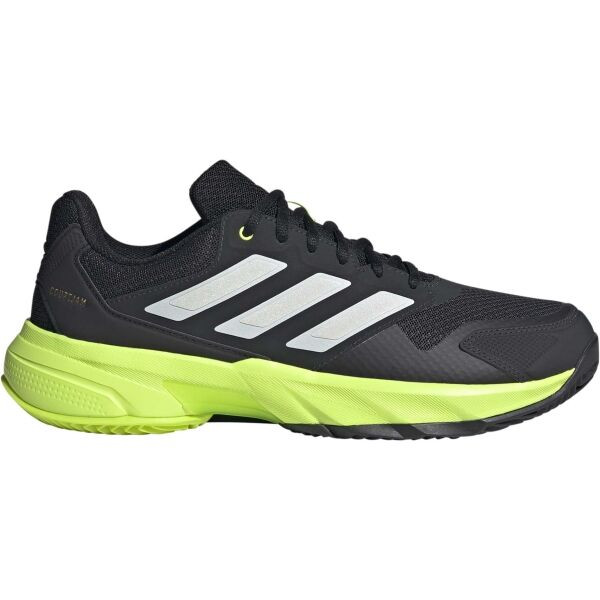 adidas COURTJAM CONTROL 3 M CLY Pánská tenisová obuv, černá, velikost 46 2/3