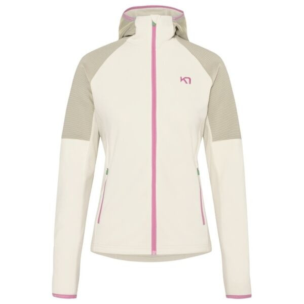 KARI TRAA TOVE MIDLAYER Dámská bunda, bílá, velikost