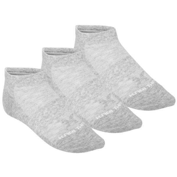 KARI TRAA TAFIS 3PK Dámské ponožky, šedá, velikost