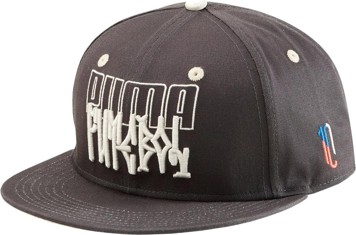 Kšiltovka Puma  NJR Flar Brim Cap Schwarz Grau F01
