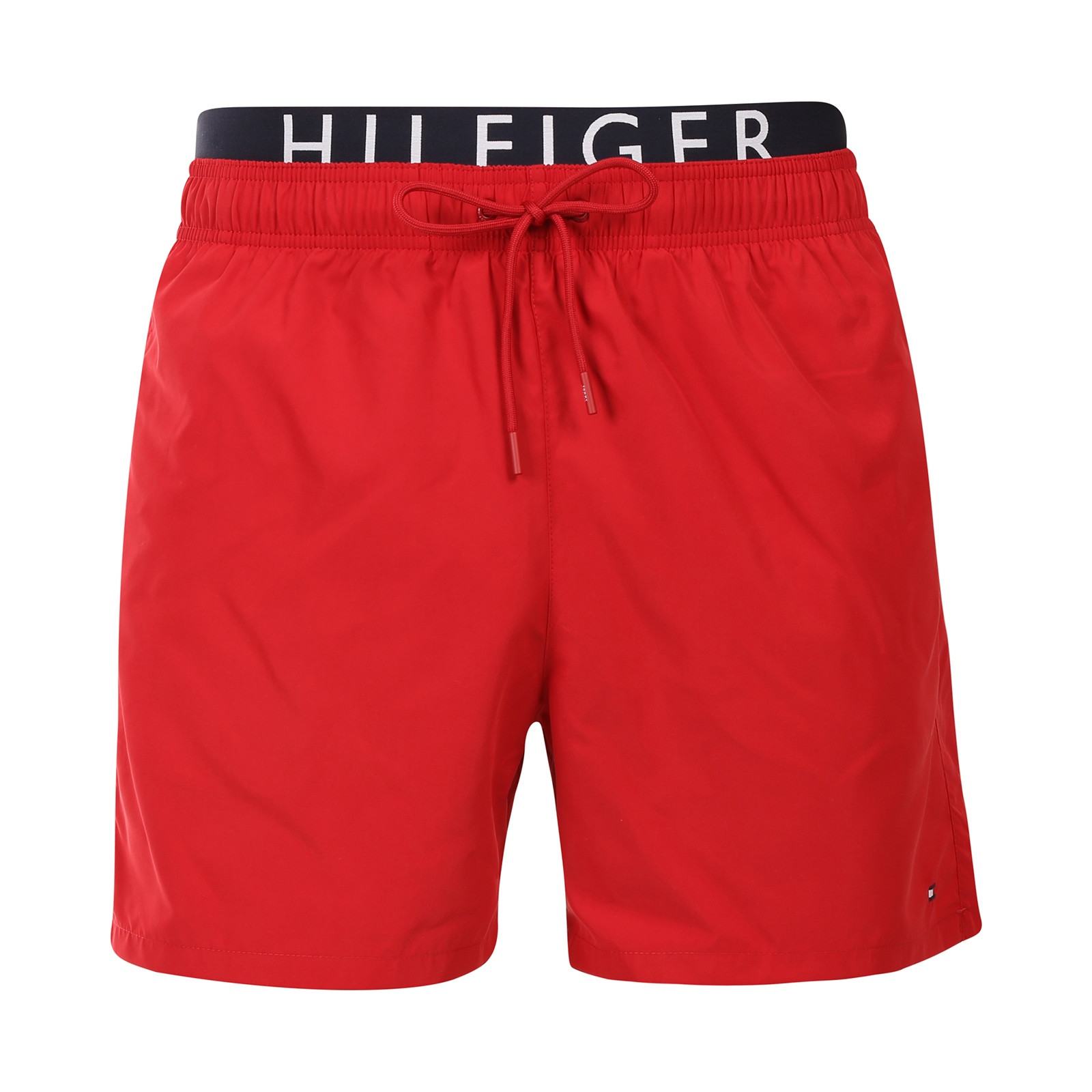 Pánské plavky Tommy Hilfiger červené (UM0UM03489 XLD) XL