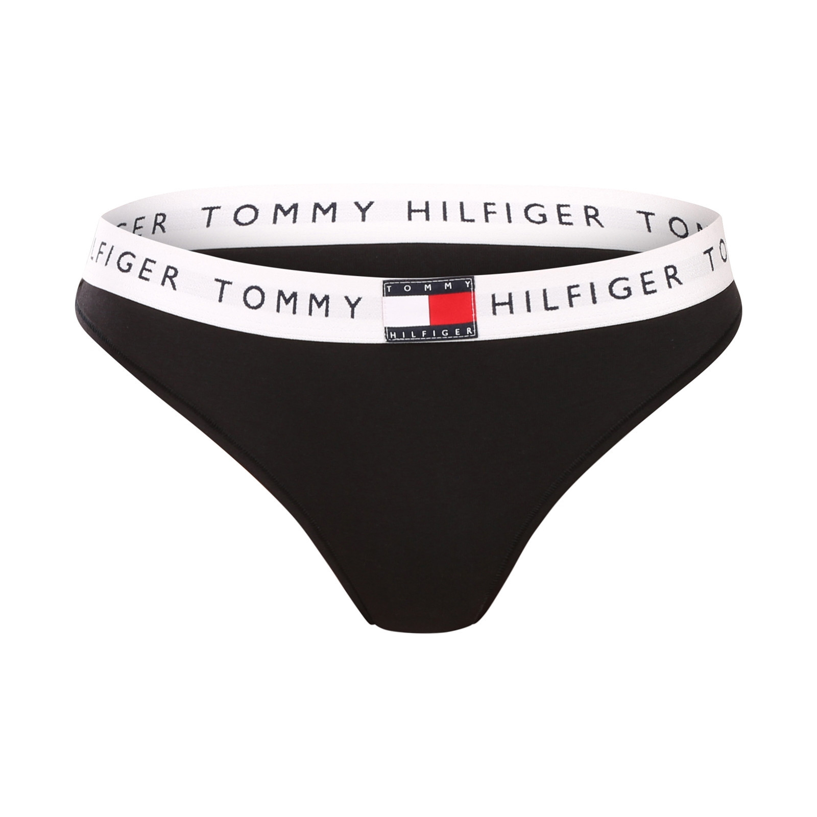 Dámská tanga Tommy Hilfiger černá (UW0UW06039 BDS) XS