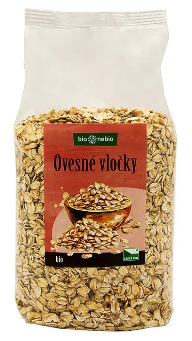 BIOLIENKA VLOCKY ovesné české BIO 500g 500g
