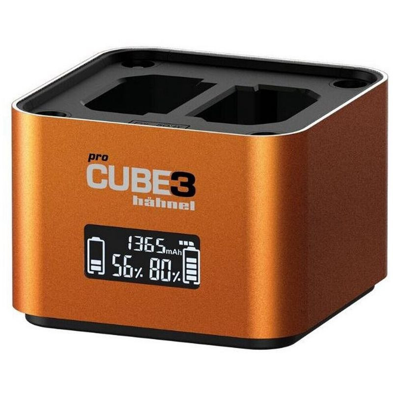 HAHNEL ProCUBE3 nabíječka pro Sony NP-BX1/FW50/FZ100 a 4x AA