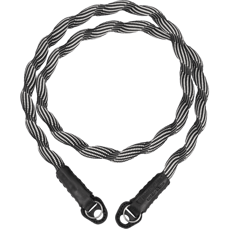 ARTISAN&ARTIST popruh Spiral Cord Strap ACAM-707 černý/bílý