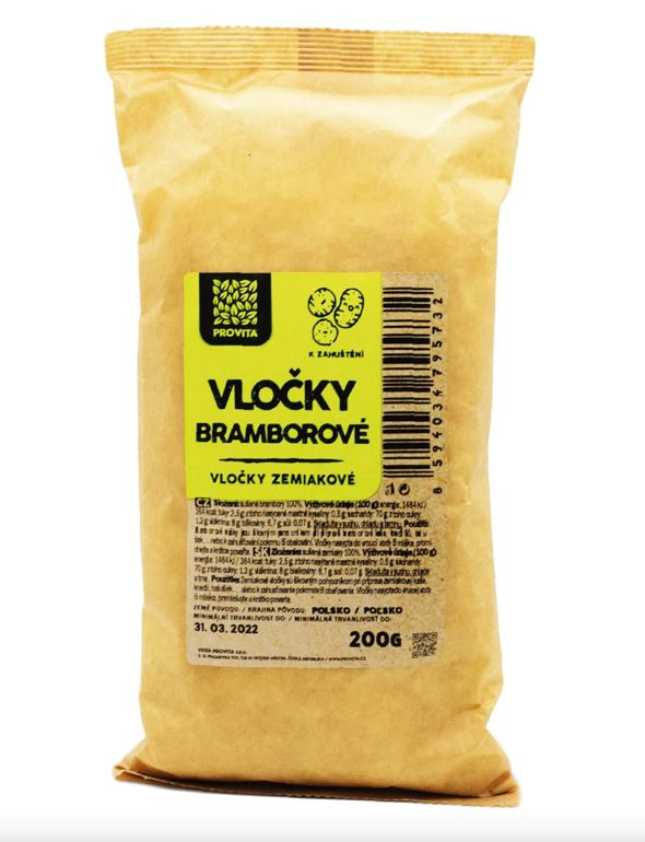 BIOMILA Bramborové vločky 200g Provita