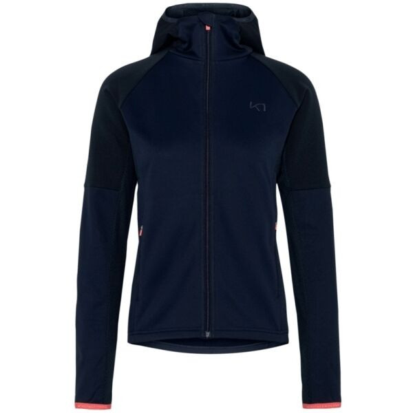 KARI TRAA TOVE MIDLAYER Dámská bunda, tmavě modrá, velikost