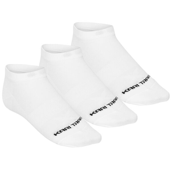 KARI TRAA TAFIS 3PK Dámské ponožky, bílá, velikost