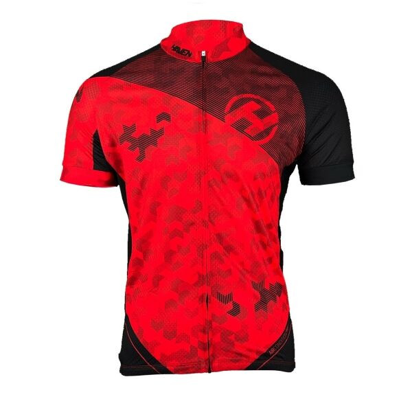 HAVEN SINGLETRAIL NEO MEN Pánský cyklistický dres, červená, velikost