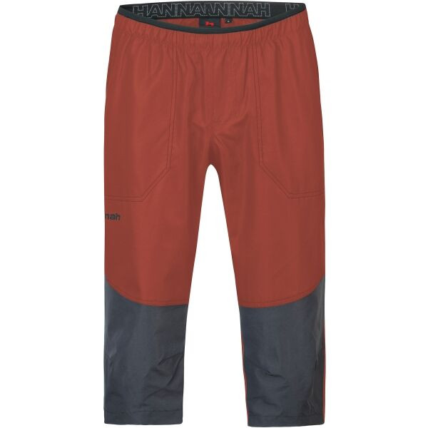 Hannah HARRY Pánské 3/4 kalhoty, červená, velikost