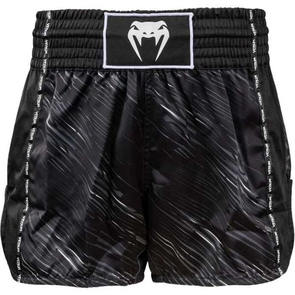 Venum RAPID MUAY THAI SHORTS Kraťasy na thajský box, černá, velikost