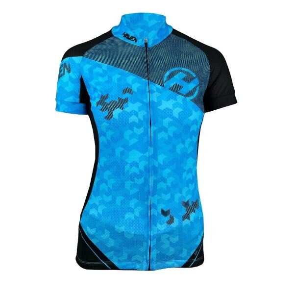 HAVEN SINGLETRAIL NEO WOMEN Dámský cyklistický dres, modrá, velikost