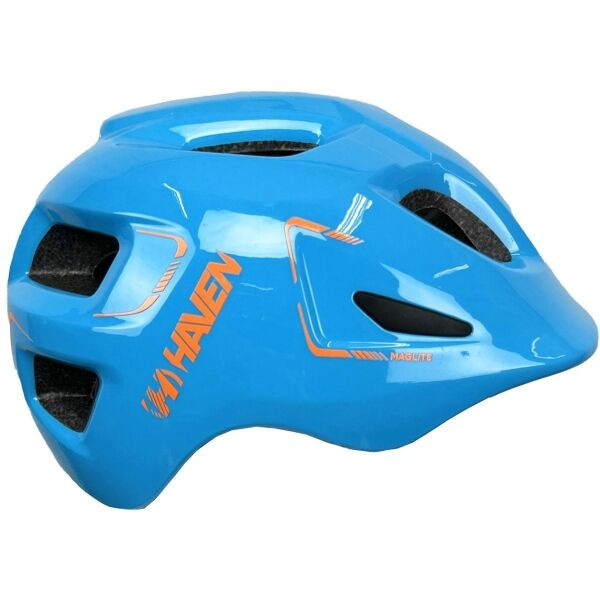 HAVEN MAGLITE Dětská cyklistická přilba, modrá, velikost
