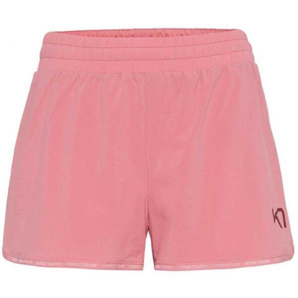 KARI TRAA VILDE TRAINING Dámské sportovní šortky, růžová, velikost