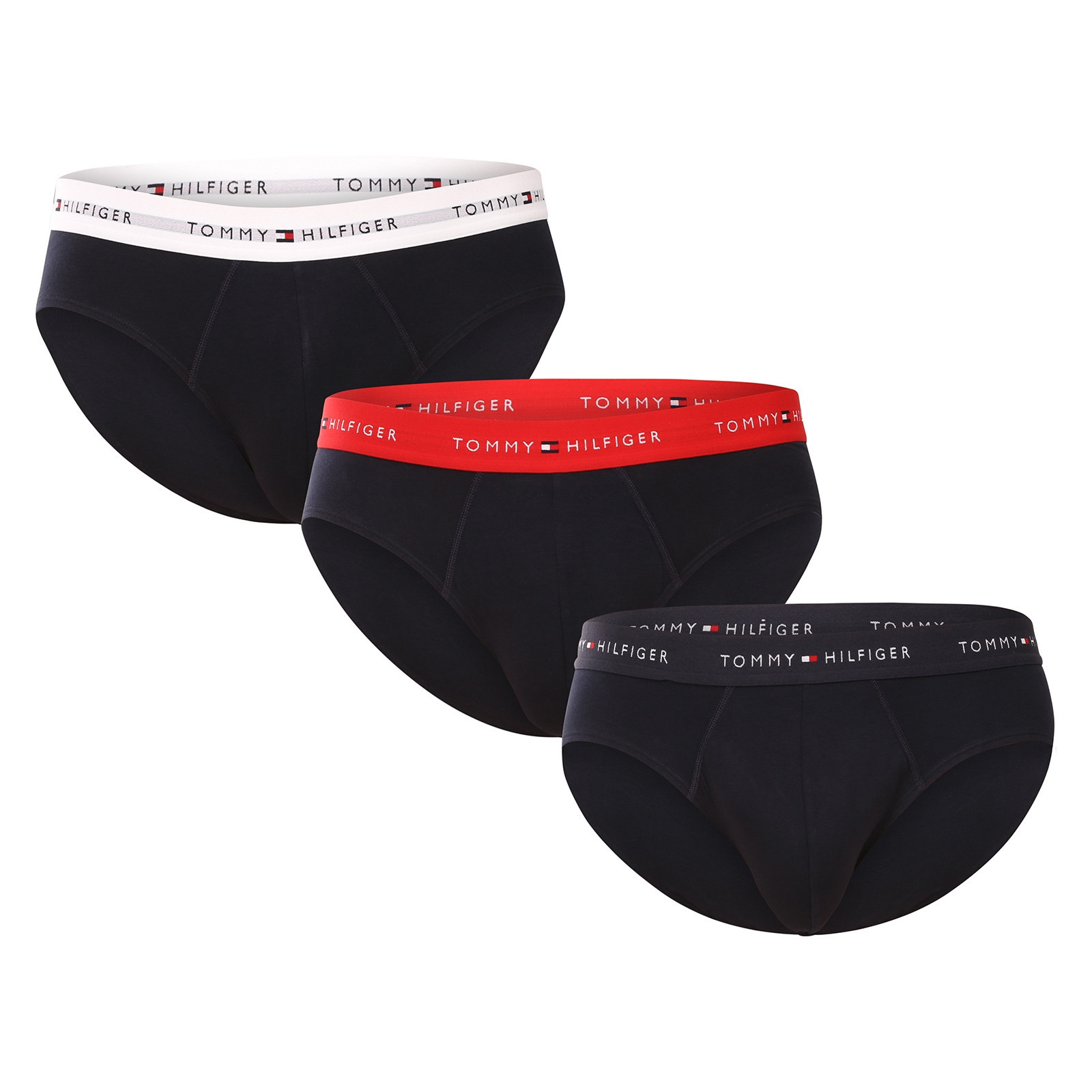 3PACK pánské slipy Tommy Hilfiger černé (UM0UM03471 05M) XL