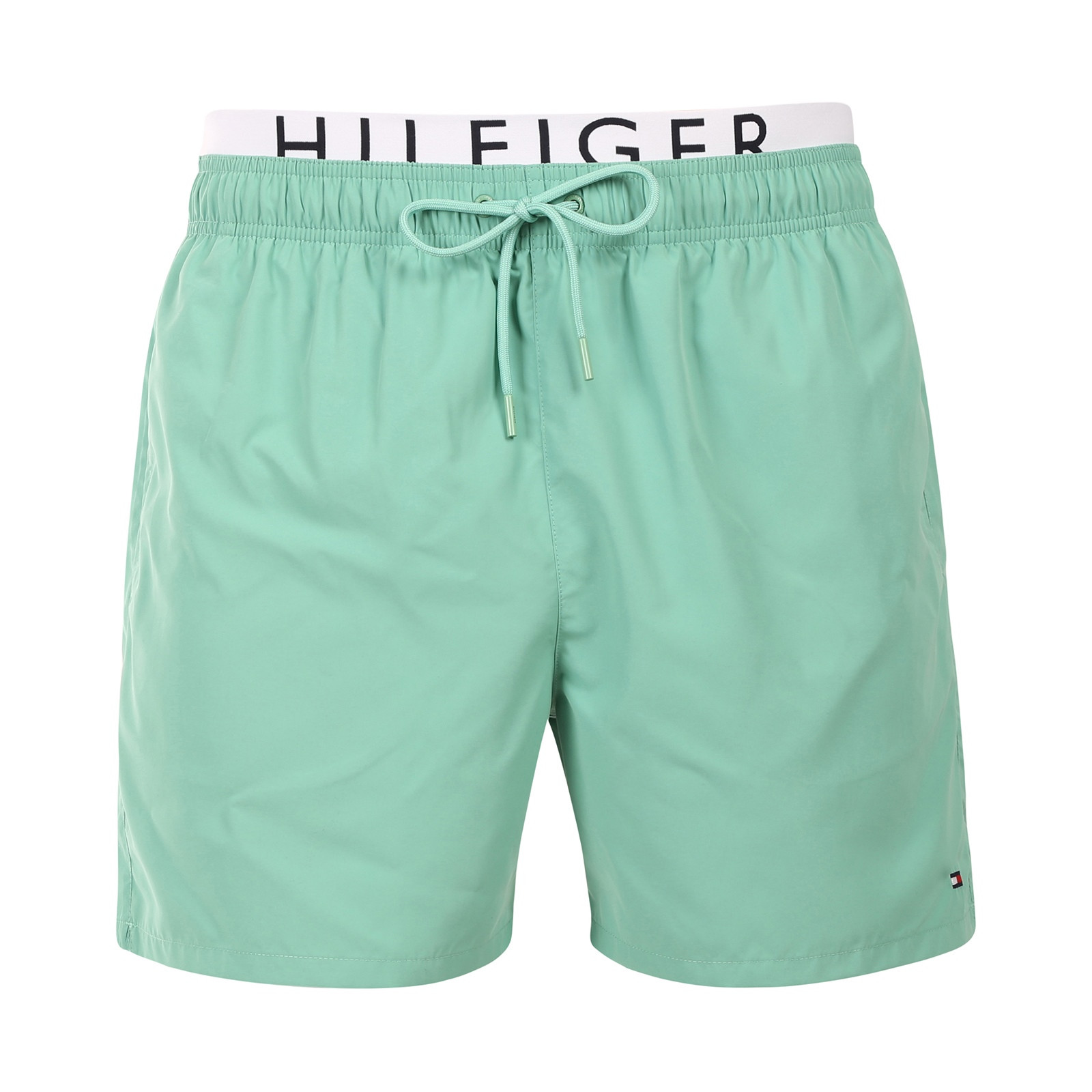 Pánské plavky Tommy Hilfiger zelené (UM0UM03489 L3J) XXL