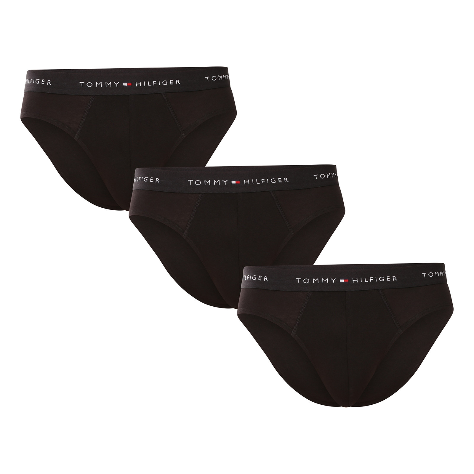3PACK pánské slipy Tommy Hilfiger černé (UM0UM03471 0WE) M