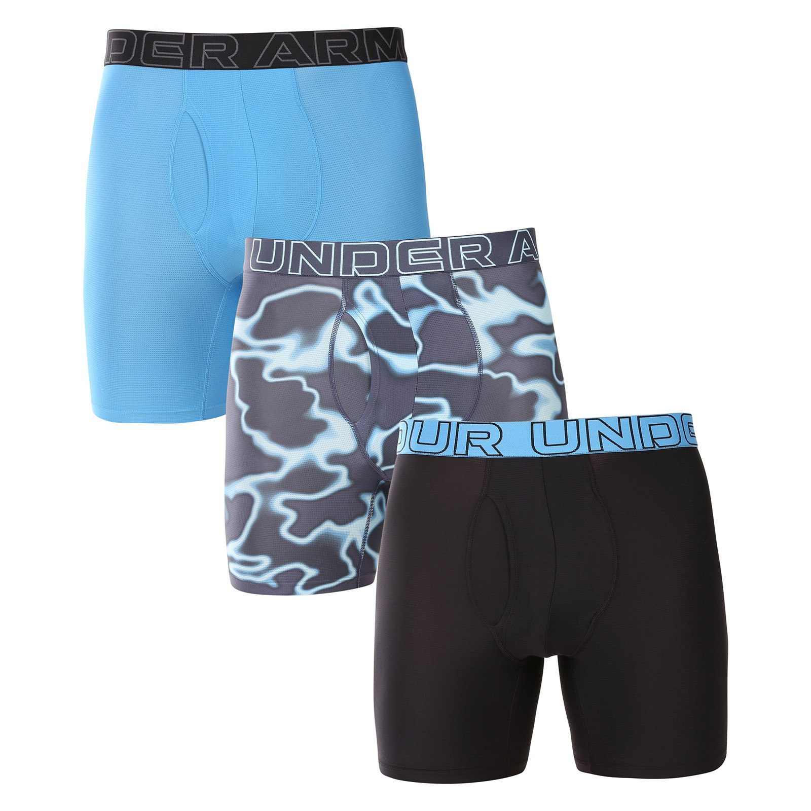 3PACK pánské boxerky Under Armour vícebarevné (1383885 494) XL, trenky / trenýrky