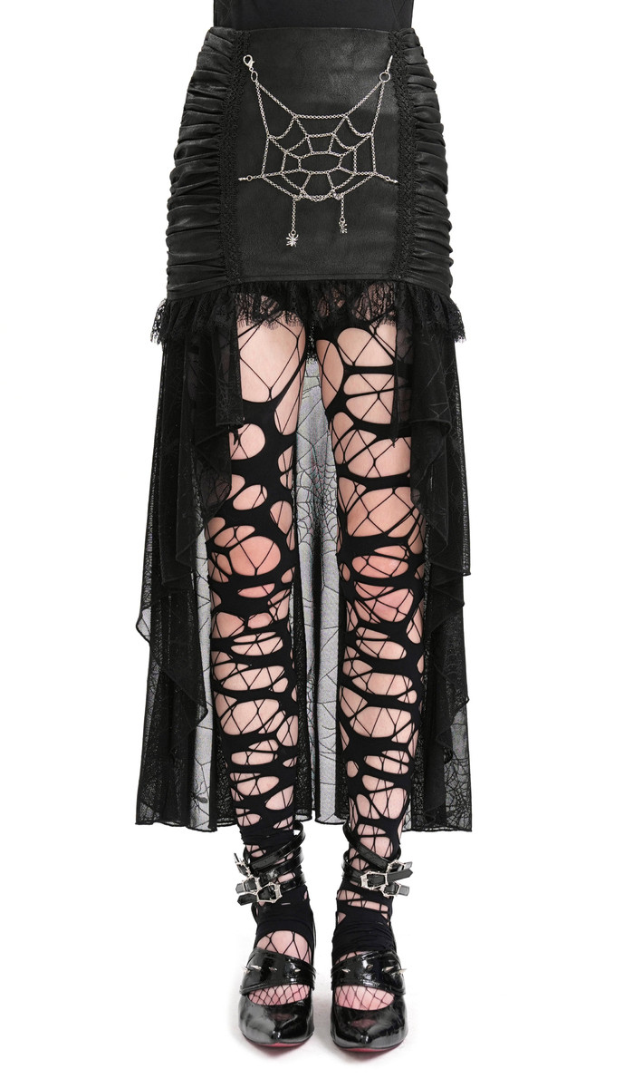 sukně dámská DEVIL FASHION - Spiders XS