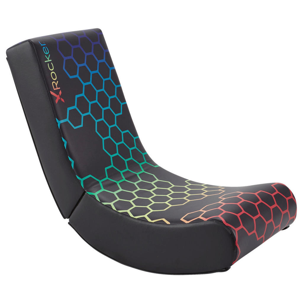 X Rocker HERNÍ KŘESLO, vzhled kůže, černá