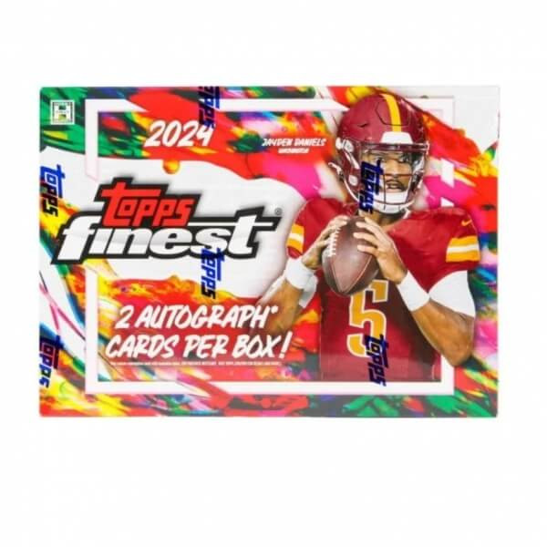 2024 Topps Finest Football Hobby Box - karty NFL