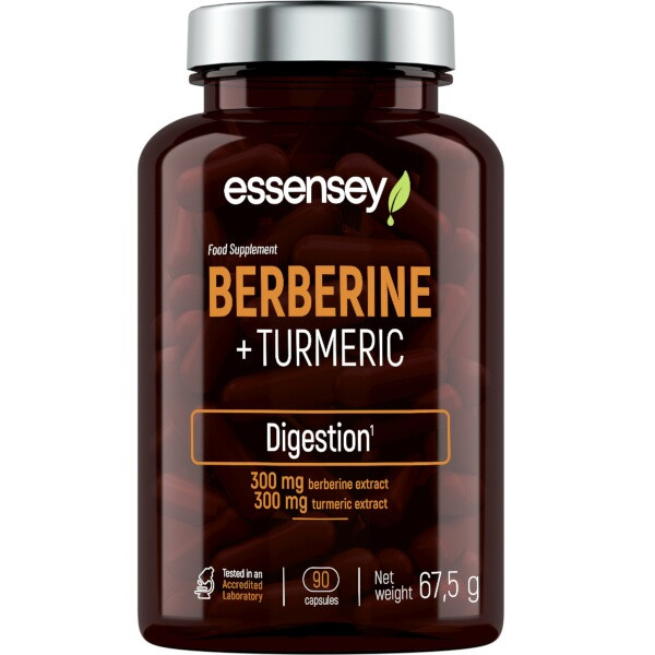 Trec Nutrition ESSENSEY Berberin + kurkuma - 90 kapslí