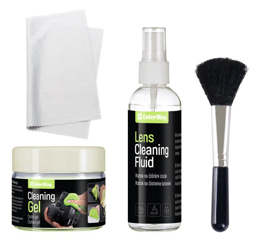 COLORWAY čistící hmota s příslušenstvím na fototechniku