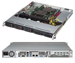 SUPERMICRO 1U chassis 8x 2,5