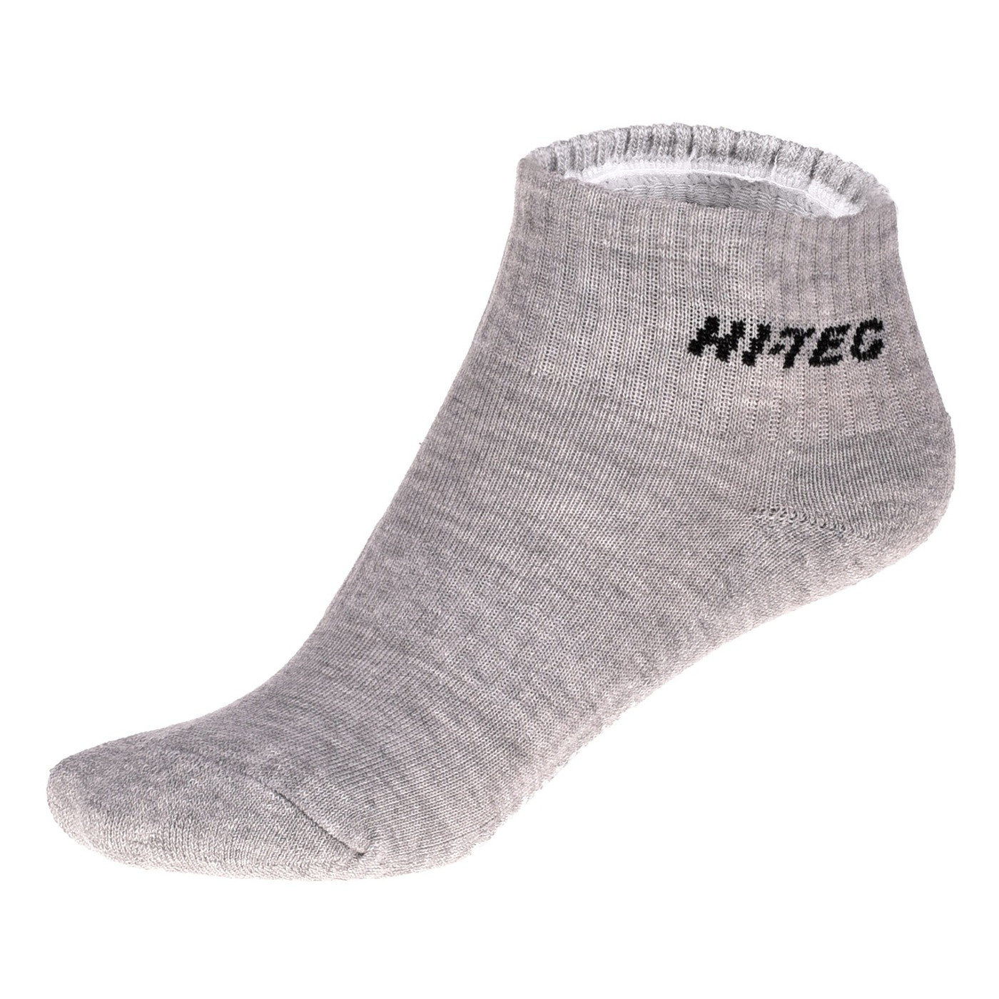 HI-TEC Quarro pack - sada tří párů ponožek (šedé) Velikost: 36-39