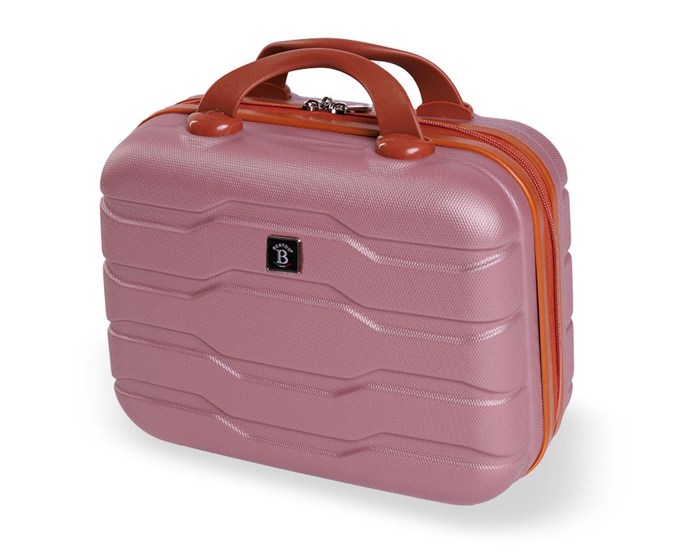 Cestovní kufr bertoo firenze - růžový kufřík