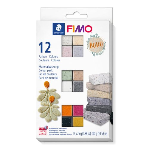 FIMO Efekt BOHO COLOR sada 12 barev 25 g