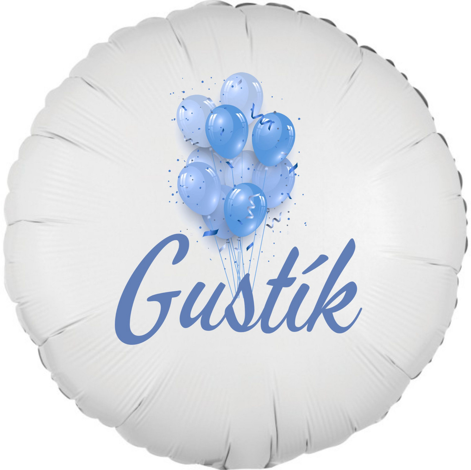 Gustík - balónek s jménem - Balonky.cz