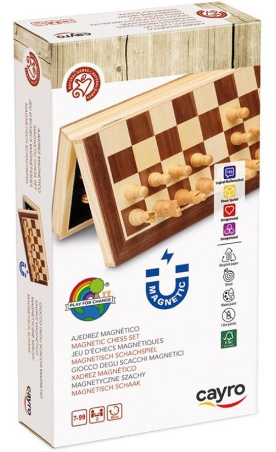 Šachy skládací magnetické