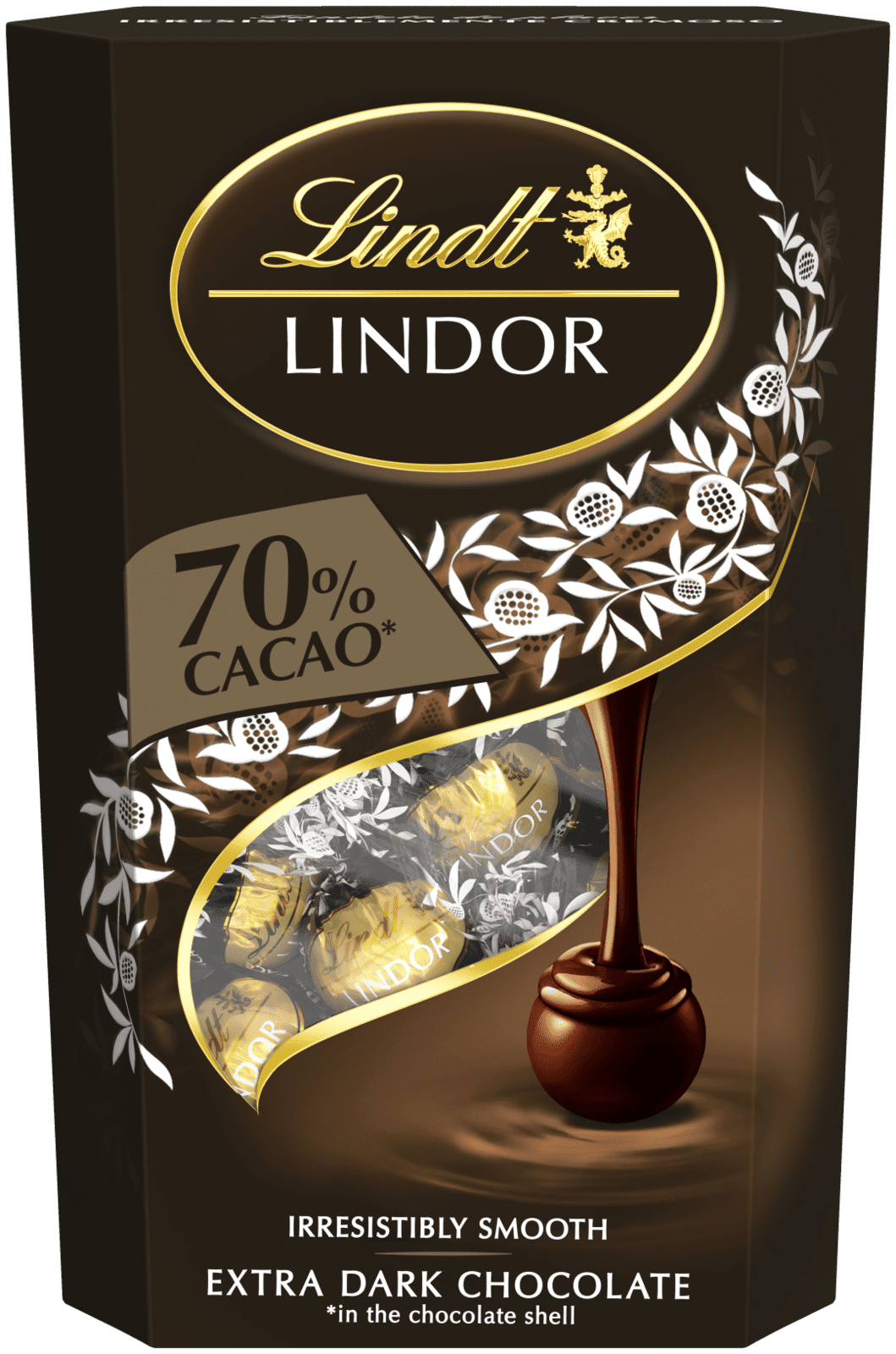 LINDT Lindor pralinky Hořká čokoláda 70% 337 g