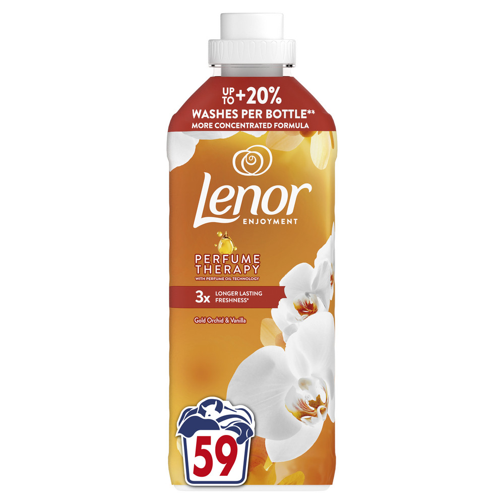 LENOR Aviváž 59 Praní, Orchid & Vanilla 1.2 l