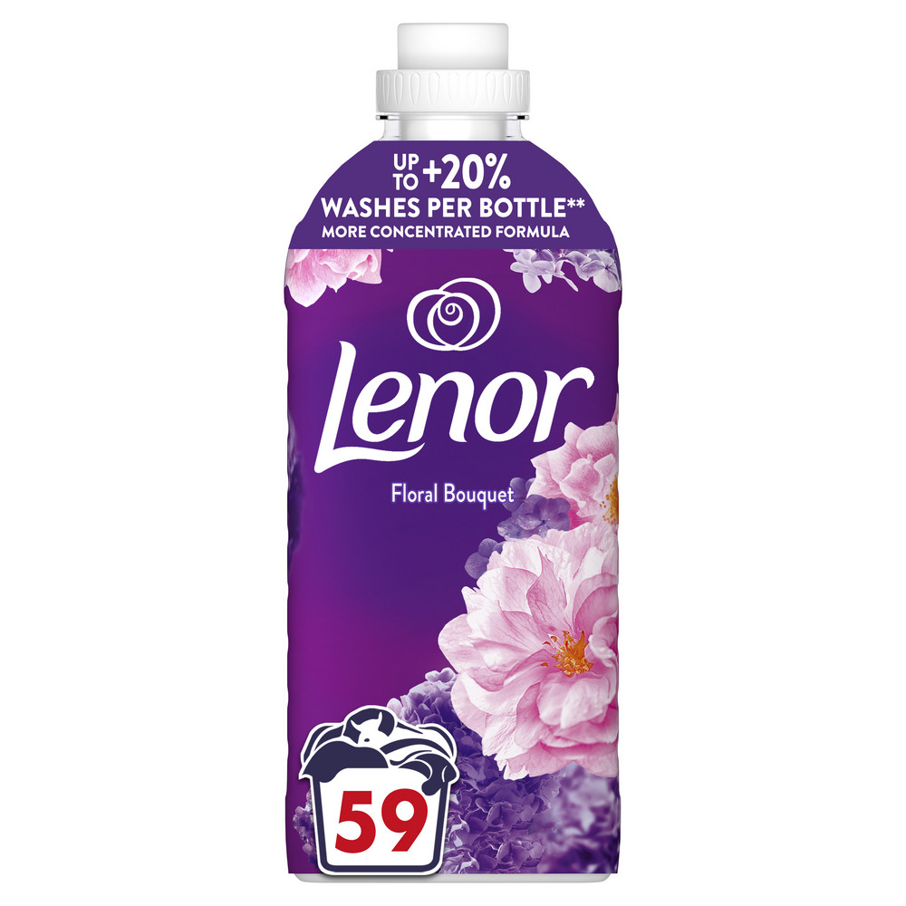 LENOR Aviváž, Floral Bouquet, 59 praní, 1239 ml