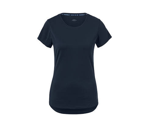 Tchibo - Funkční tričko - pro ženy - vel. XS 32/34 - barva: modrá