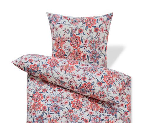 Tchibo - Povlečení renforcé - barva: růžová