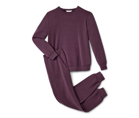 Tchibo - Domácí souprava - pro ženy - vel. S 36/38 - barva: fialová