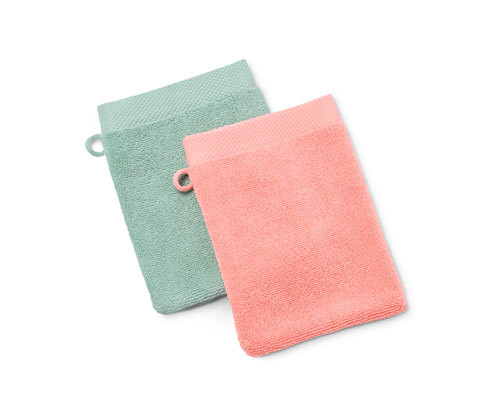 Tchibo - Kvalitní žínky na mytí - barva: zelená