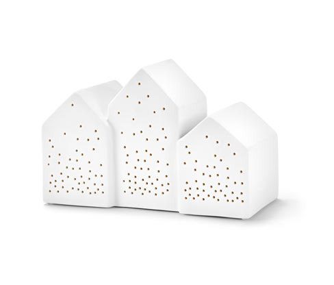 Tchibo - LED vesnička - barva: bílá