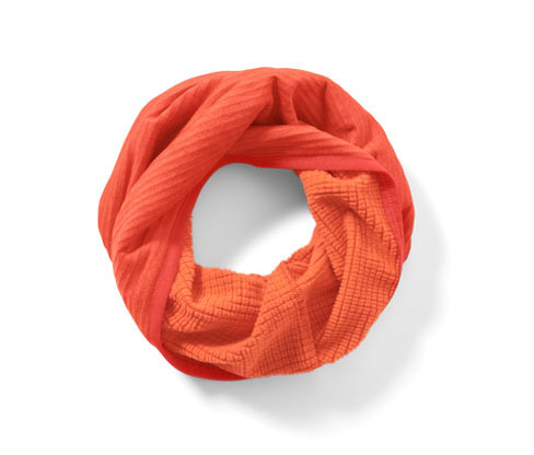 Tchibo - Multifunkční šátek - barva: červená