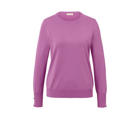 Tchibo - Svetr z jemného úpletu - pro ženy - vel. S 36/38 - barva: růžová