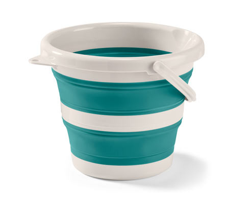 Tchibo - Skládací úklidový kbelík - barva: zelená