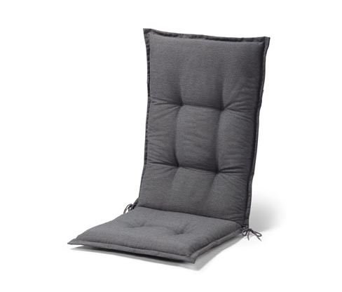 Tchibo - Polstrování na židli s vysokým opěradlem - barva: šedá